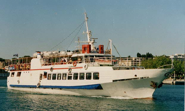 350 pax day passenger vessel for sale in the Med