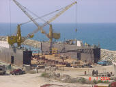 Floating dry dock for sale, lifting capacity 3500 tons